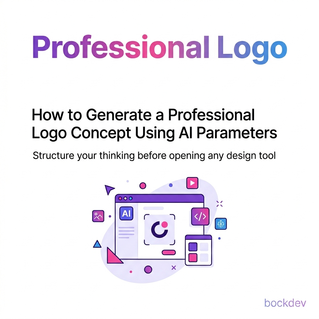 How to Generate a Professional Logo Concept Using AI Parameters